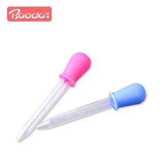 Ống nhỏ giọt bằng nhựa phối silicon cho bé ăn uống thuốc tiện dụng