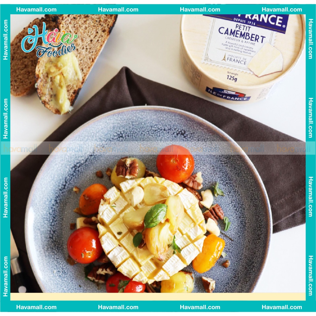 Phô Mai Ile De France Petit Camembert Hộp 125gr