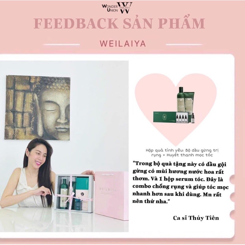 Dầu gội xã Weilaiya Tặng Set Mini chính hãng 100% | BigBuy360 - bigbuy360.vn