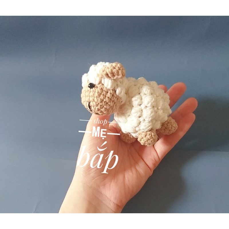 Móc khóa cừu len