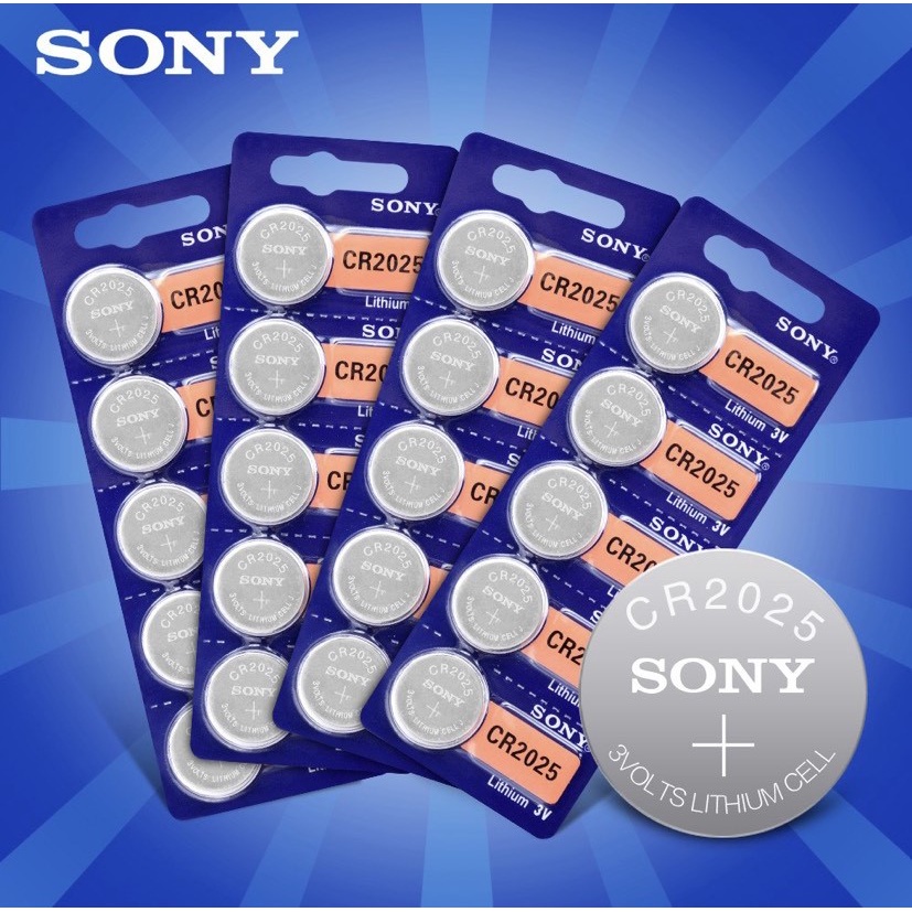 Pin Sony lithium 3V  CR2032 / CR1632 / CR2025 / CR1220 / CR1620 / CR2016 / CR1616