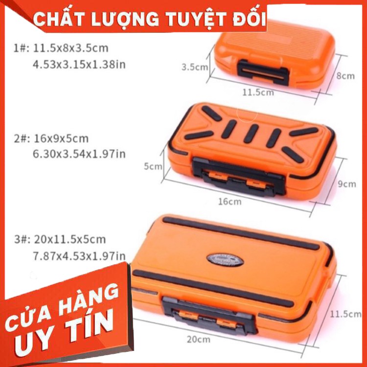 HỘP ĐỰNG LƯỠI, MỒI GIẢ, PHỤ KIỆN CÂU CÁ (nhỏ - vừa - to)