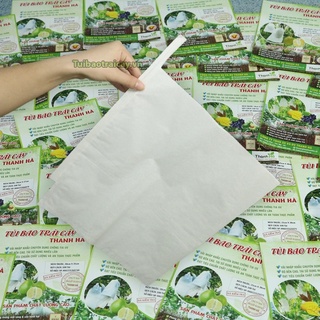 Bao bọc bưởi, túi bao trái bưởi giá tốt có dây kẽm cột miệng 30x35cm - 100 cái