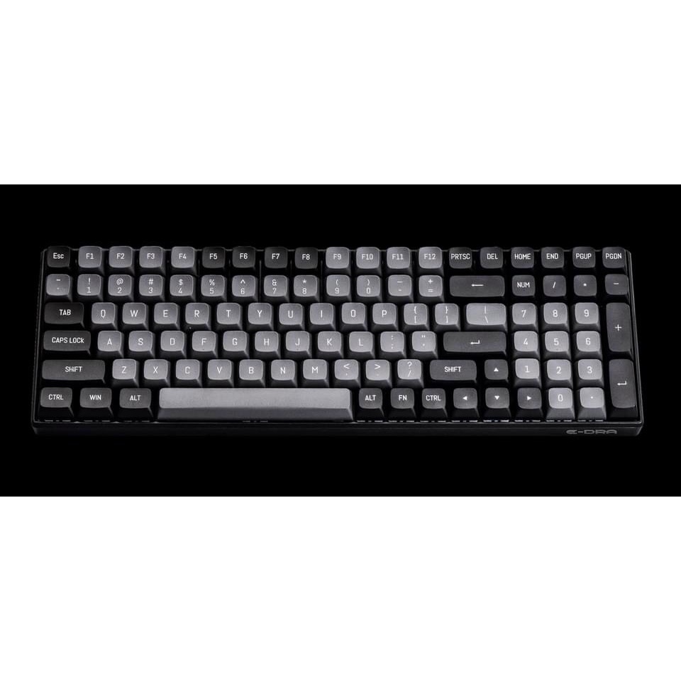 Bàn phím cơ không dây⚡️𝑭𝒓𝒆𝒆𝒔𝒉𝒊𝒑⚡️E-Dra EK396W V2 cao cấp, gõ êm tay, xài bền, kết nối 3 chế độ, thiết kế gọn gàng