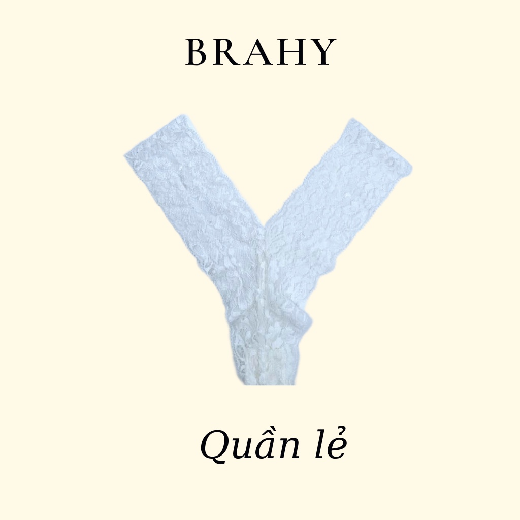 Bộ đồ lót bralette vải ren cao cấp gợi cảm quyến rũ BRAHY 025