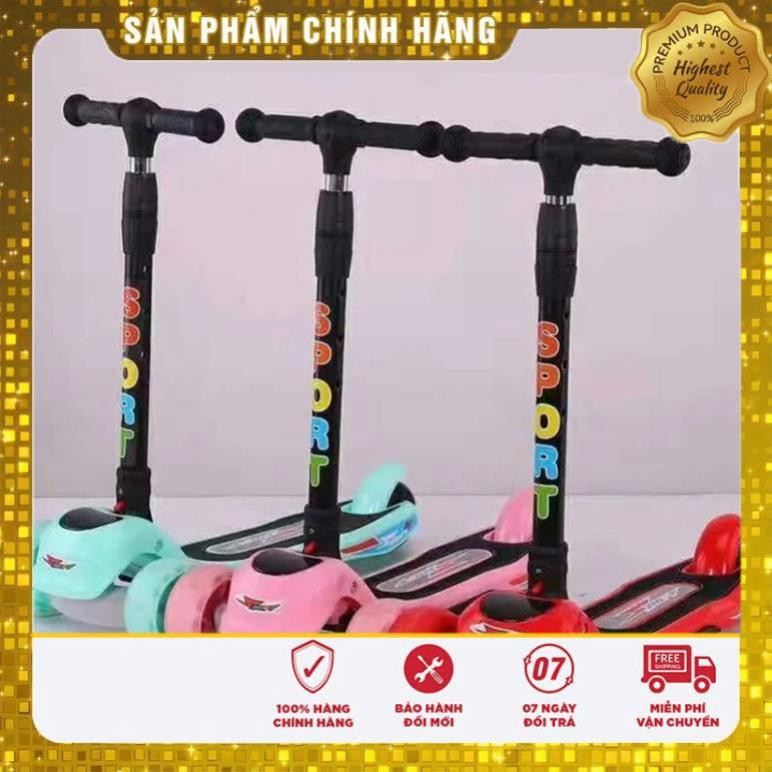 Xe trượt scooter Babyfast của an toàn cho trẻ em chịu lực 100kg phù hợp cho cả bé trai và gái (BH-13tháng màu ngẫu nhiên