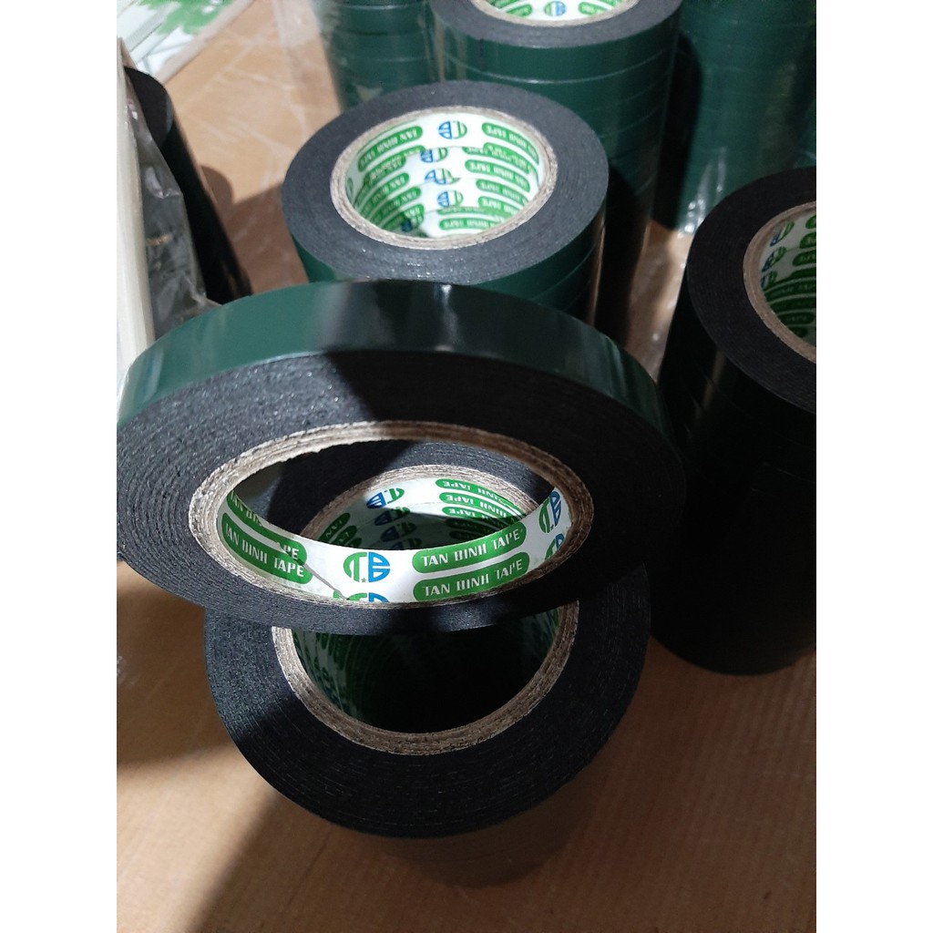 Băng dính xốp xanh 1.5F, 2F, 2.5F, 5F