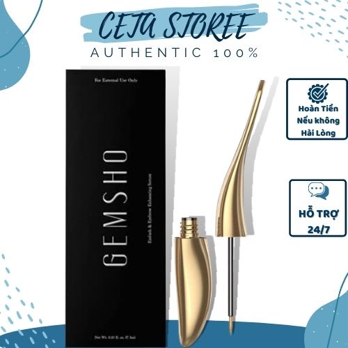 Serum dưỡng mi Gemsho Eyelash & Eyebrow 3ml của Mỹ