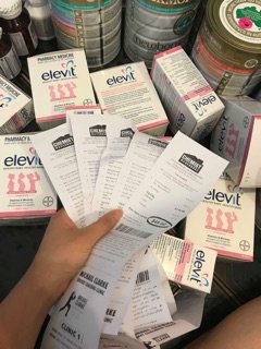 ELEVIT MÀU HỒNG 100v _ ĐỦ BILL