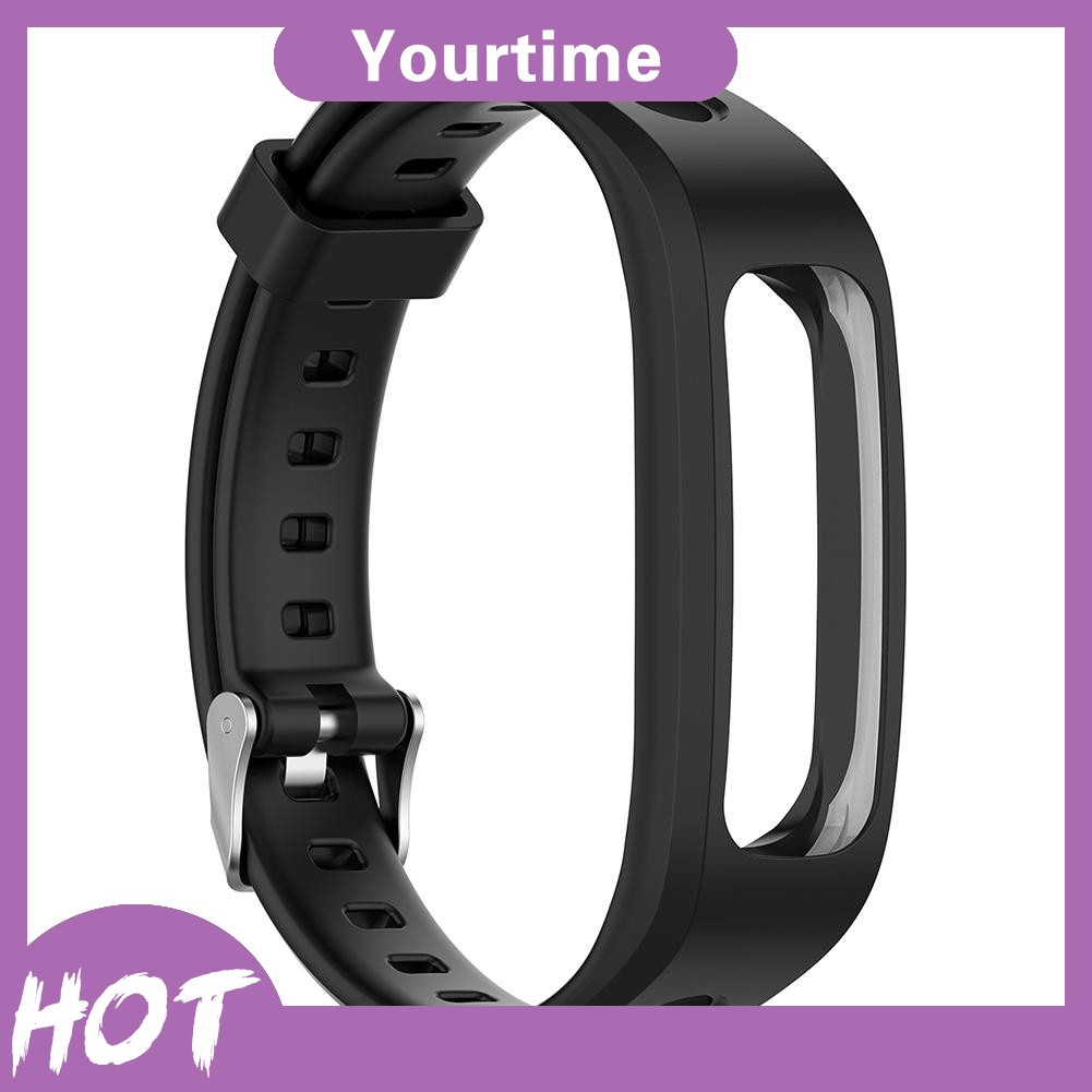 Dây đeo silicon thay thế cho vòng đeo tay thông minh Huawei Honor Band 4 Running Version/Huawei Band 3e