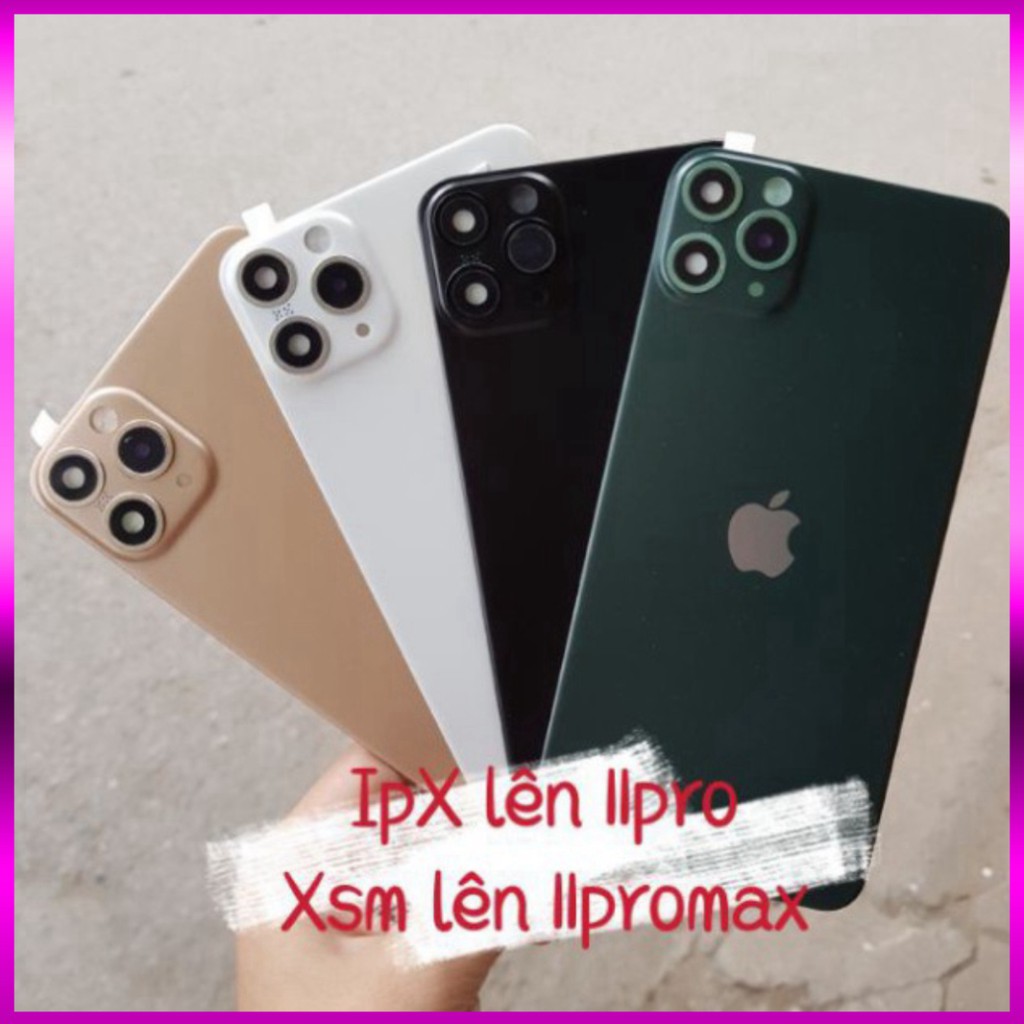 [Freeship] [Độ Iphone] Dán Lưng Nâng Cấp Từ Iphone X Xsmax Lên 11/11pro/11pro max Độ Iphone