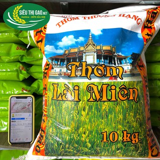 Gạo thơm lài miên campuchia túi 10kg