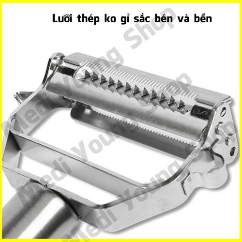 Nạo Rau Củ Hoa Quả Inox Đa Năng, Đồ Dùng Dụng Cụ Vật Dụng Nhà Bếp Thông Minh Độc Đáo Tiện Ích Medi Young Shop