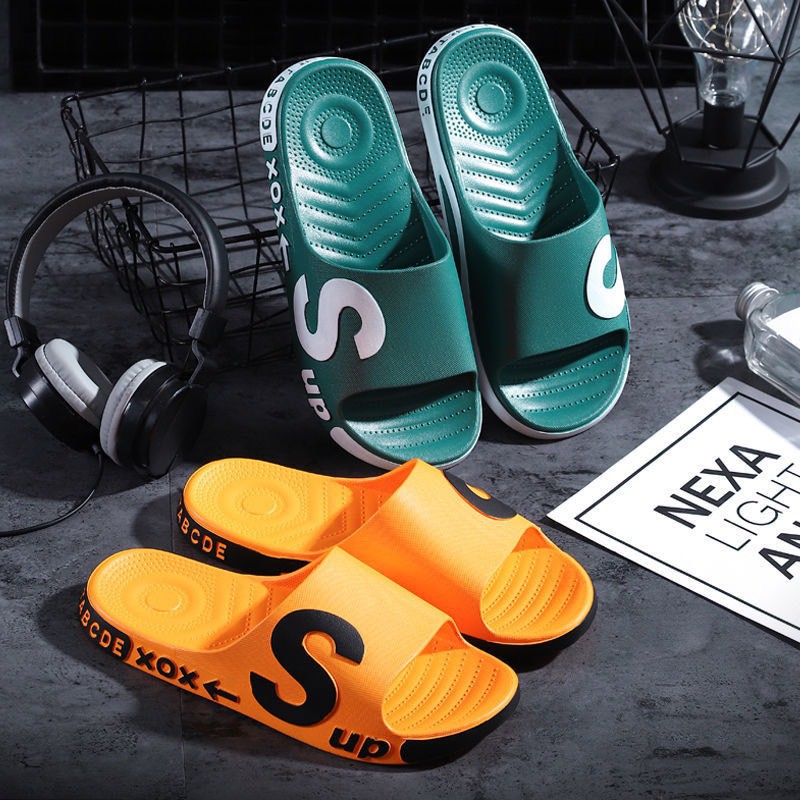 (2 Màu) Dép nam nữ unisex SUP Chữ Đế siêu chất