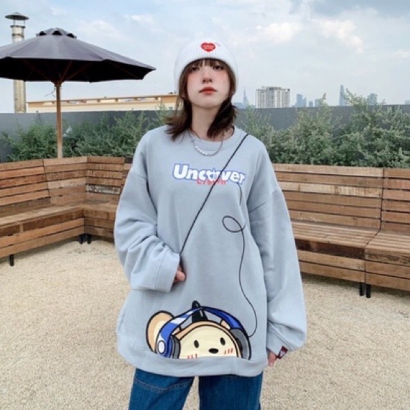 ÁO SWEATER+ TEE LISTEN UNCOVER | BigBuy360 - bigbuy360.vn