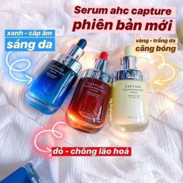 GIÁ HỦY DIỆT - Tinh Chất Serum AHC Capture Solution Prime Ampoule 50ml - Dưỡng Ẩm Trắng Da