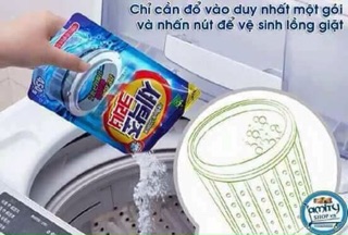bột tẩy lồng máy giặt