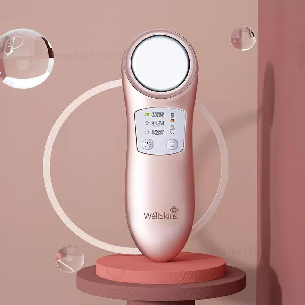 Máy massage mặt bằng ion WellSkins WX-NF209 Xiaomi Youpin phân phối - Minh Tín Shop