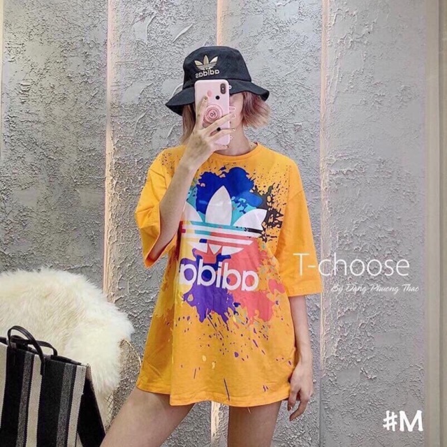 Áo thun unisex form rộng in 3D