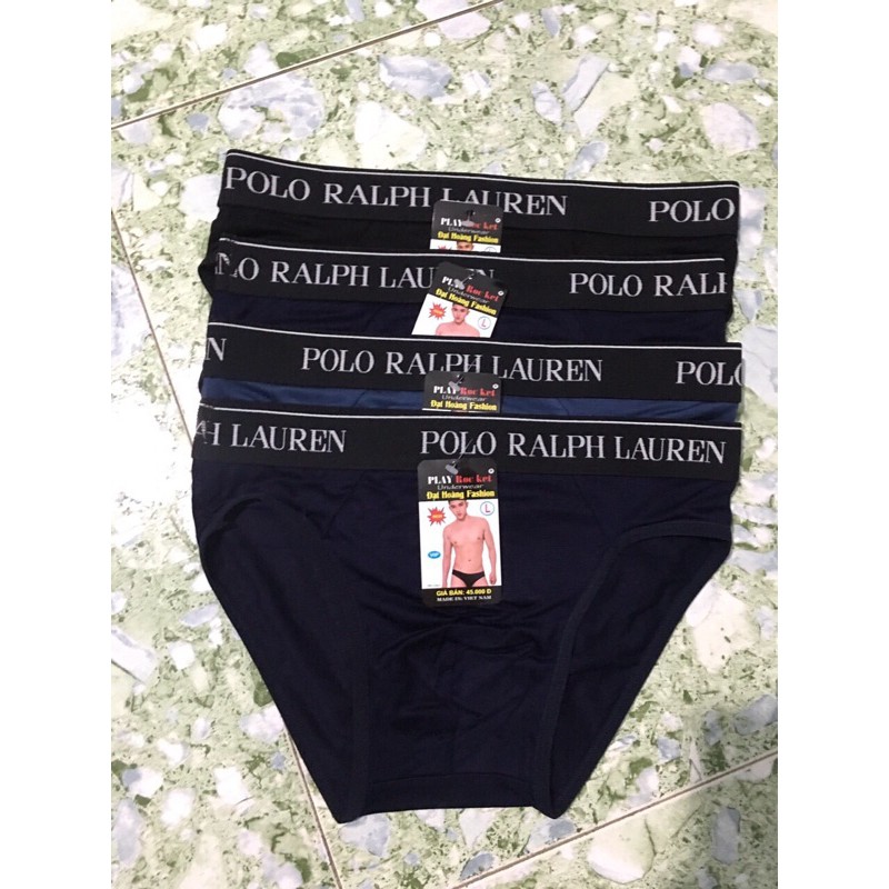 Quần lót nam, sịp chéo cạp to chạy chữ nổi bật, chất cotton thoáng mát. By SUMO Underwear.