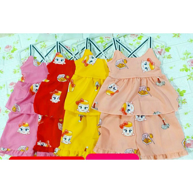 Đồ bộ bé gái mặc nhà