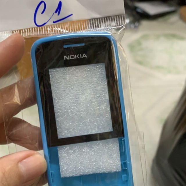 Vỏ Nokia C1 ( không phím ) zin linh kiện