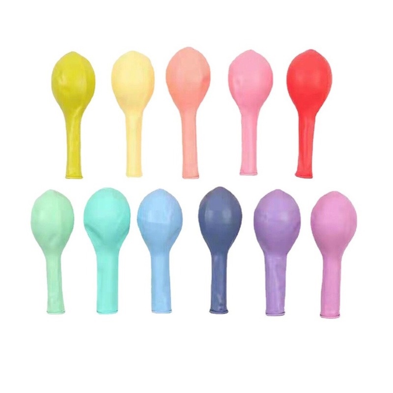 Set 20 Bong Bóng Cao Su 5 Inch Nhiều Màu Sắc Dùng Trang Trí Tiệc Sinh Nhật/Đám Cưới