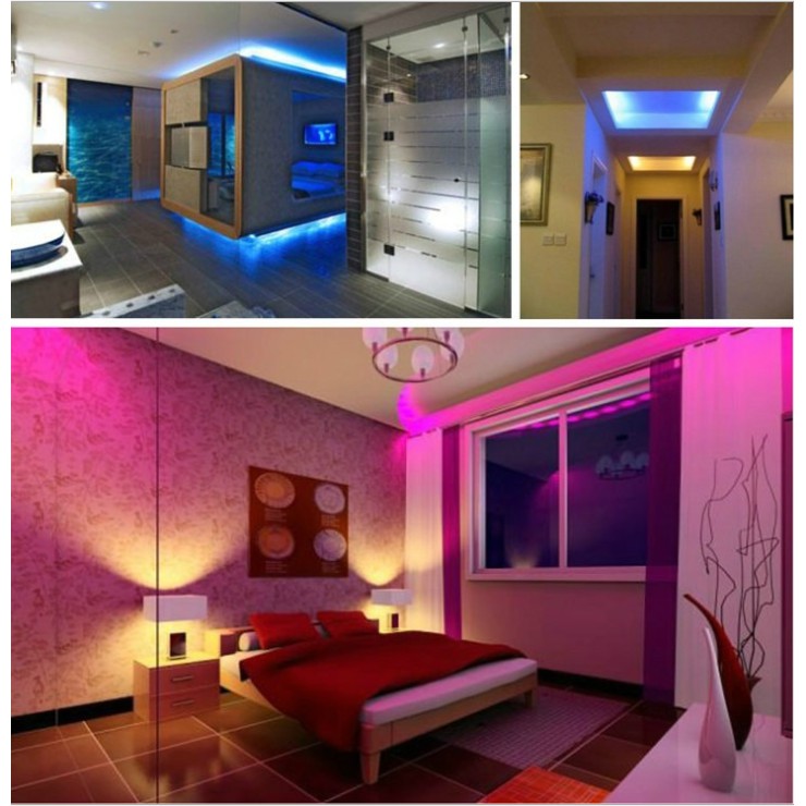 Đèn LED TIKTOK Tuýp LED thanh nhiều màu Liền Máng Dài 30/60/90/120 cm, Màu Xanh lá, xanh dương, hồng, đỏ