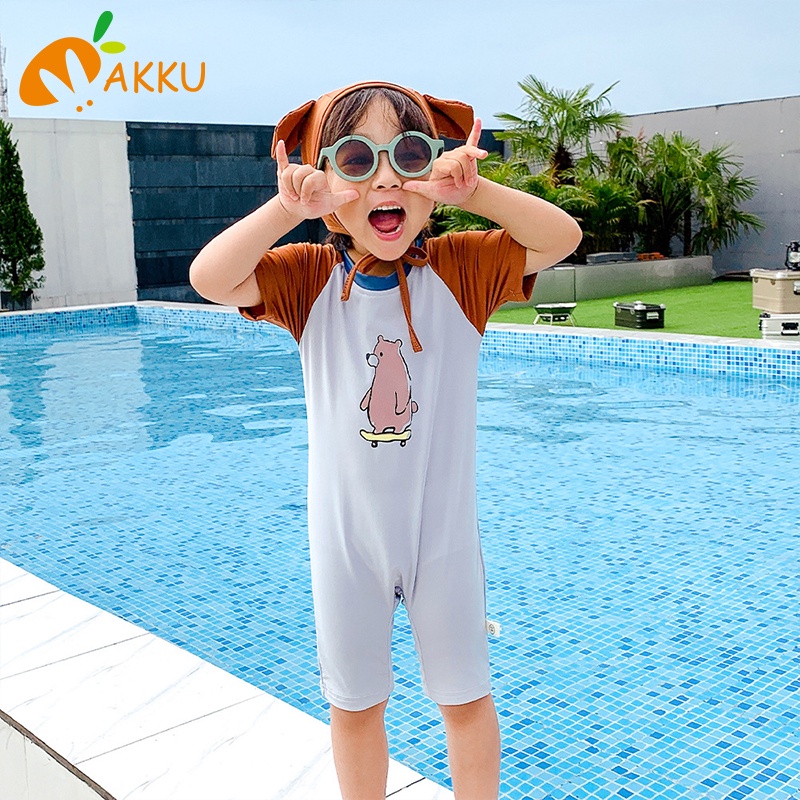 Bộ Đồ Bơi Hình Gấu Dễ Thương Cho Bé