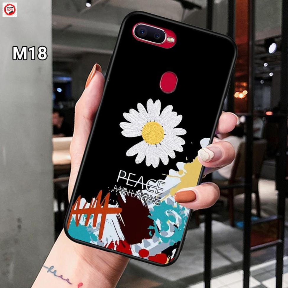 CÓ SẴN - Ốp lưng OPPO F9 - A7 - A5S in hình Hoa Cúc G-Dragon Peaceminusone BigBang so cute