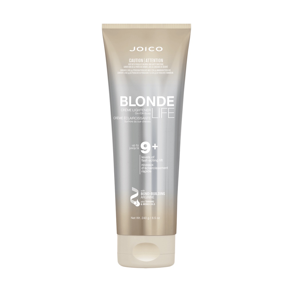 Kem Tẩy Tóc An Toàn Cho Da Đầu JOICO Blonde Life Crème Lightener Nâng Tông Cấp Độ 9 - 240g