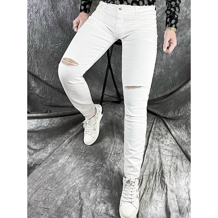 Quần jeans nam thời trang cao cấp King168 , Mẫu quần jean được nhiều bạn yêu thích Q32