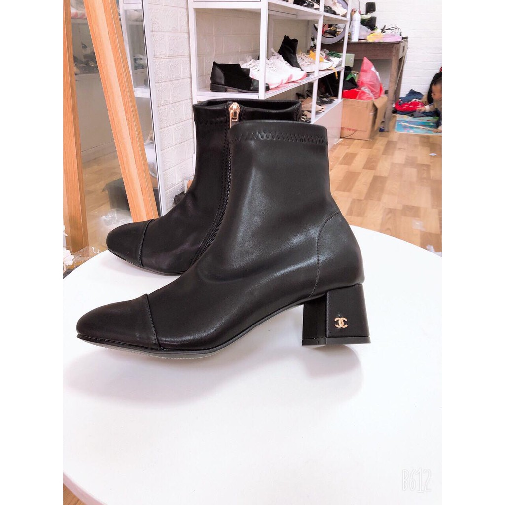 Bốt da nữa công sở siêu hot hàng quảng châu