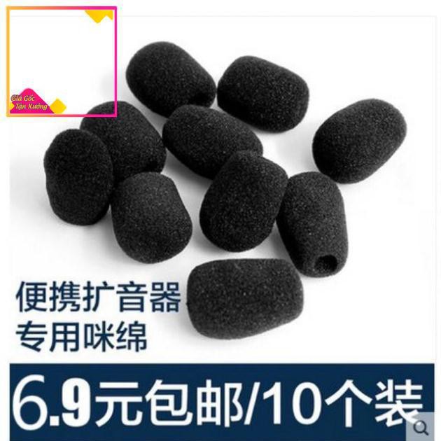 Chính Hãng Combo 10 chiếc bông lọc micro máy trợ giảng