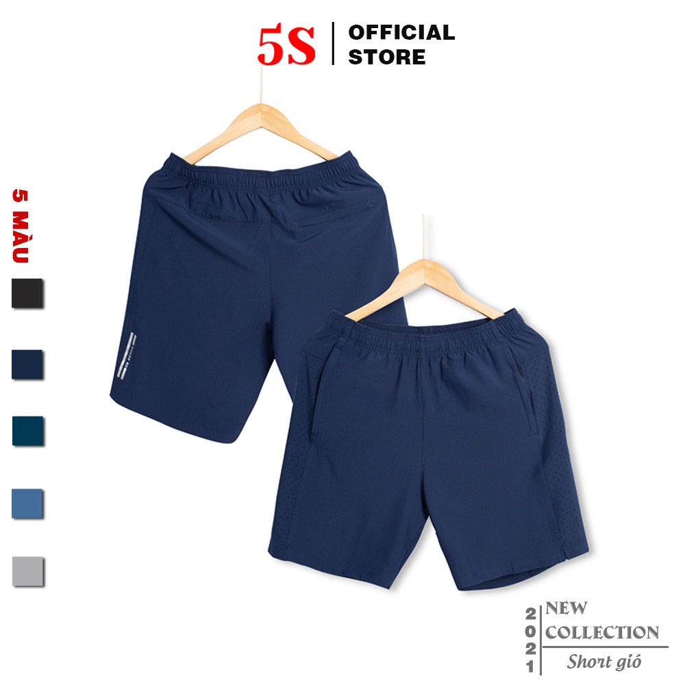 Quần Short Nam 5S (5 màu), Vải Gió Mềm, Chất Liệu Ít Nhăn, Thoáng Mát Co Giãn Cực Tốt (QSG21050) - HÀNG MỚI VỀ