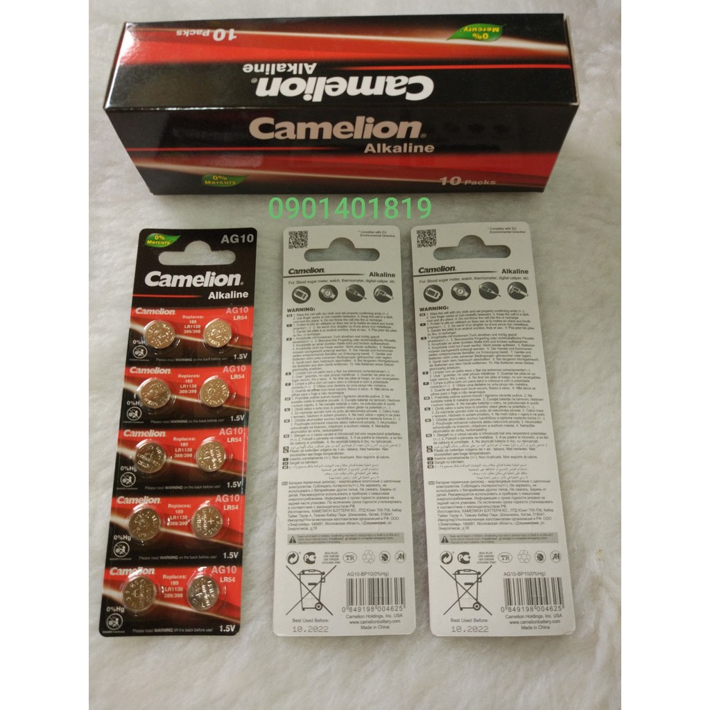 Pin AG10 Camelion