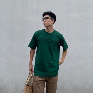Áo thun Embossed Logo - Forest Green
