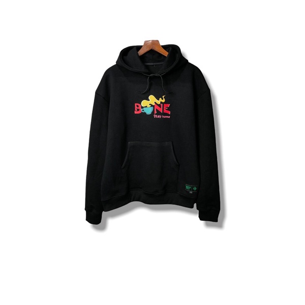 Áo hoodie local brand chính hãng unisex form rộng Bone stayhome | BigBuy360 - bigbuy360.vn