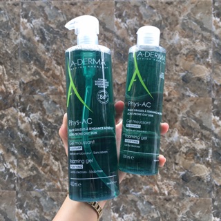 Sữa rửa mặt A-Derma Phys -Ac 200ml và 400ml