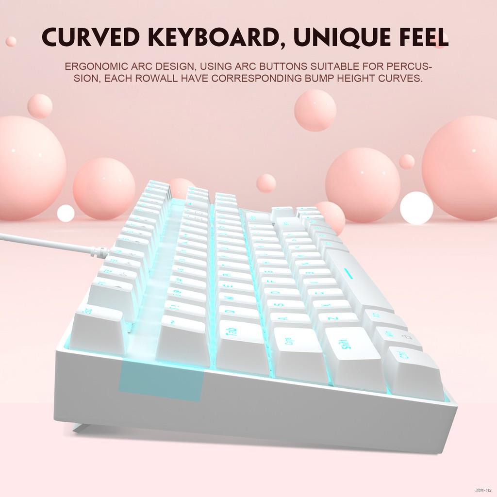 ✠▬♧Bàn Phím Cơ Chơi Game Có Dây MK-STAR 87 Phím Cho Laptop / Windows / Pc / Mac