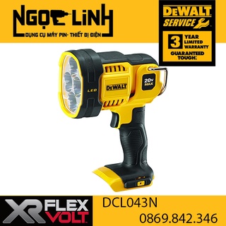 Đèn led dùng pin 20v dewalt dcl043n-kr