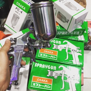 Súng phun sơn OSAKA F75( bình 300cc) chính hãng