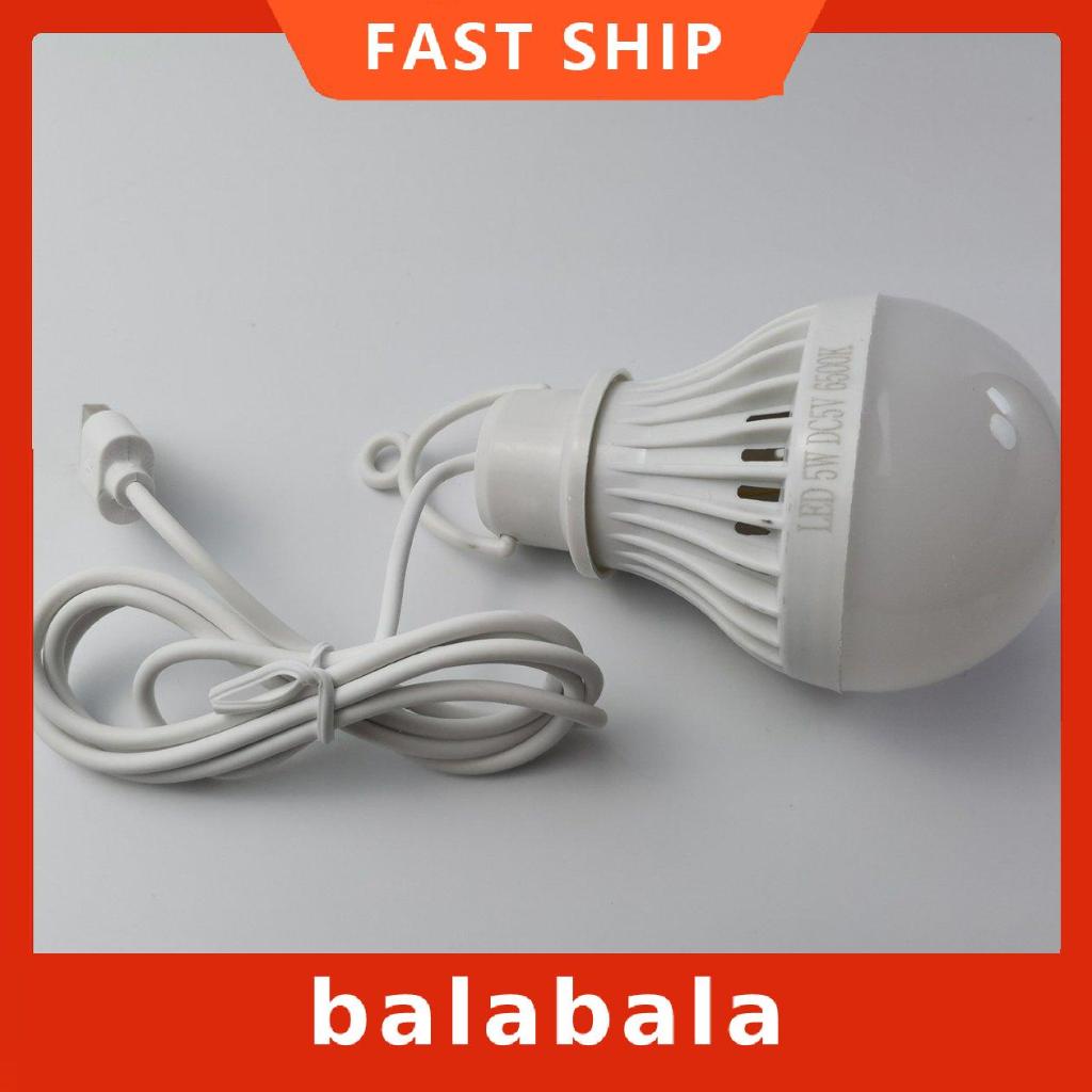 Bóng đèn LED mini 5V kiểu đèn lồng USB treo lều cắm trại câu cá du lịch nhỏ gọn tiện lợi