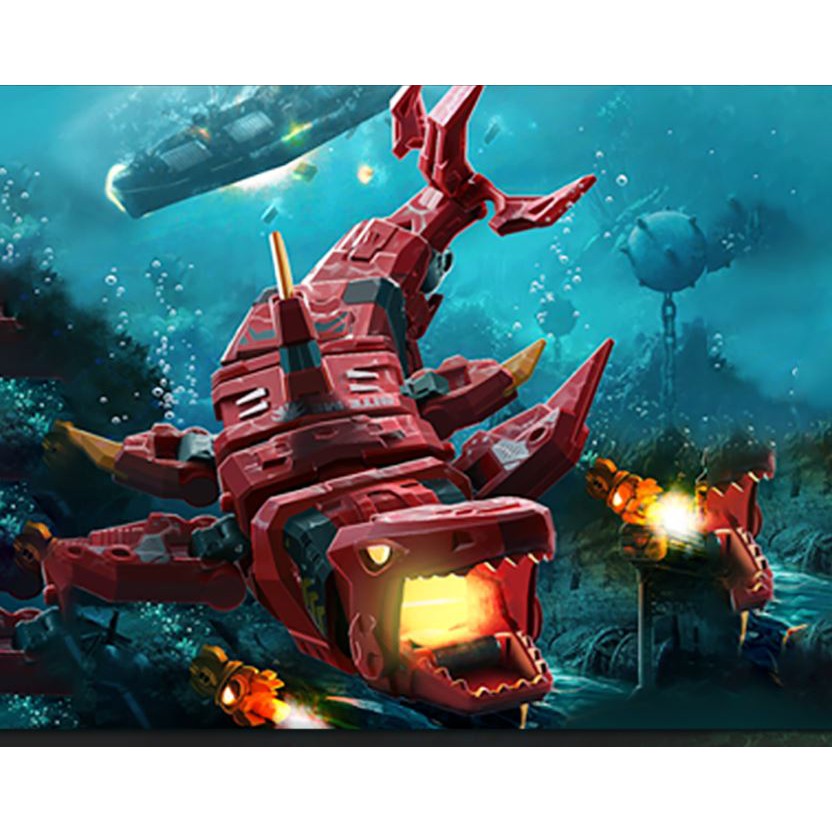 Mô hình 52Toys Beastbox BB17 Shakira Shark (Cá Mập)