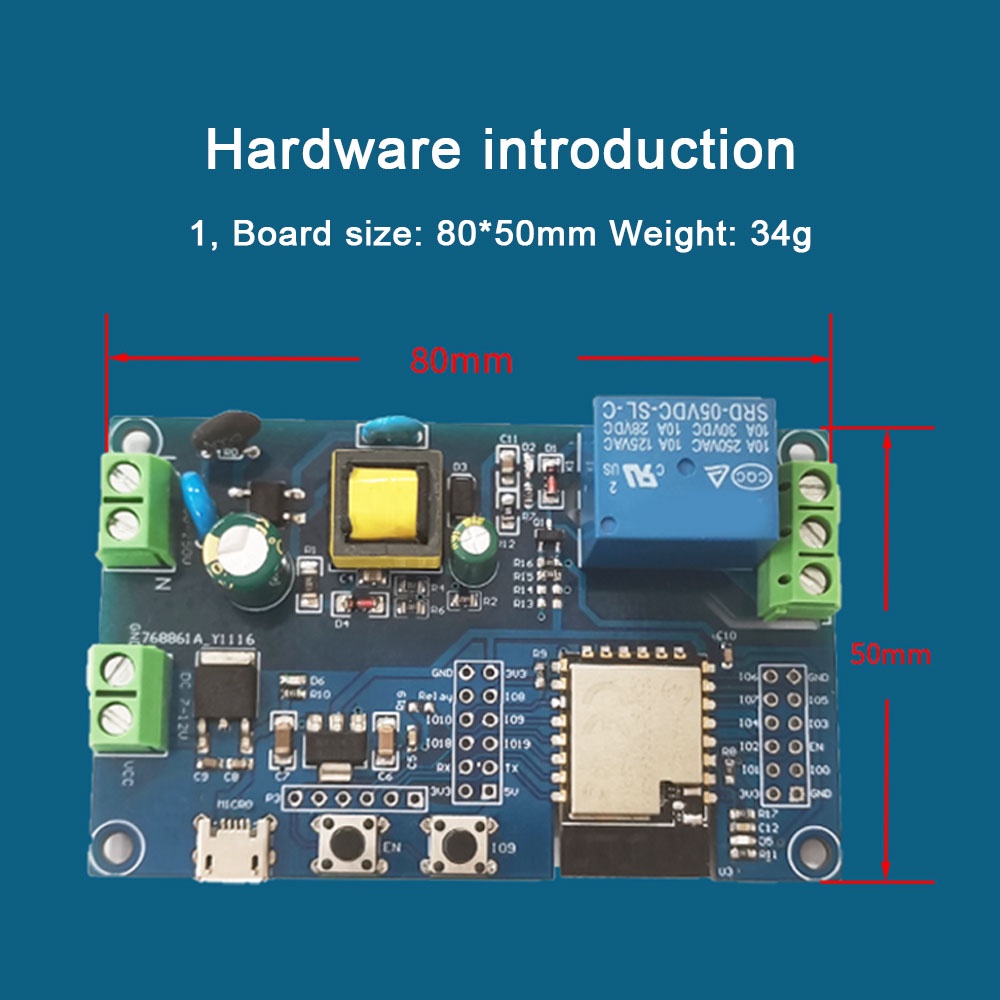 DIYMORE Mô Đun Rơ Le Bluetooth WIFI ESP32-C3 ESP-C3-12F Mới