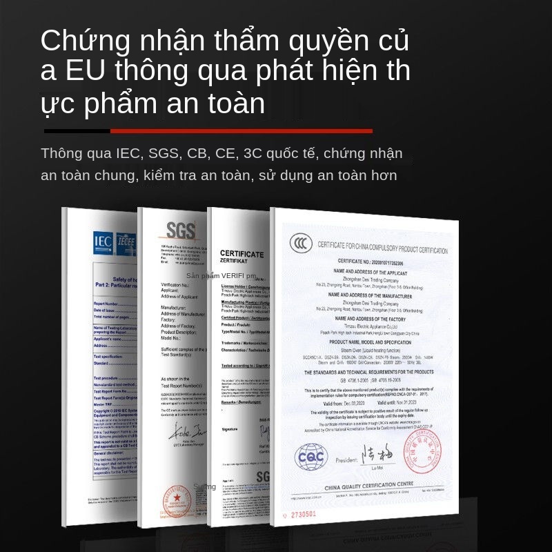 Máy chiên, hấp và nướng không khí để bàn Desi của Đức Lò nướng điện đa năng ba trong một 36L dùng trong gia đình