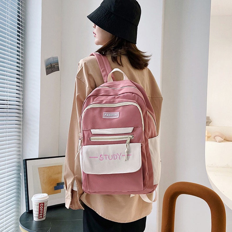 Ba Lô Đeo Vai Vải Nylon Cỡ Lớn Thời Trang Cho Nữ