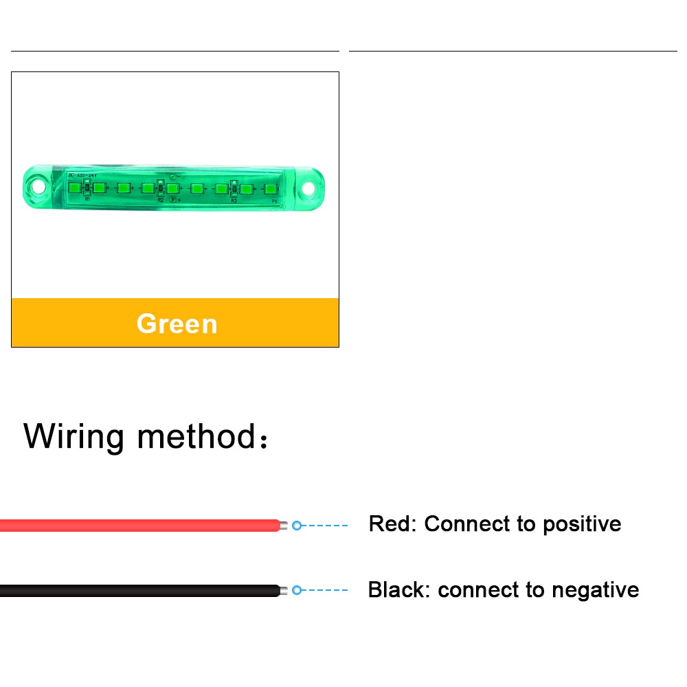 Đèn led Tín Hiệu 12V-24V 9 Bóng Cho Xe Hơi