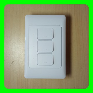 Công tắc thông minh app Tuya điều khiển từ xa qua Wifi, 3G, 4G 3 nút