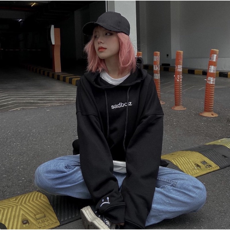 Áo Hoodie SADBOIZ SIGNATURE Full Tag Logo Thêu Ảnh Thật Và Video - DIONS STORE